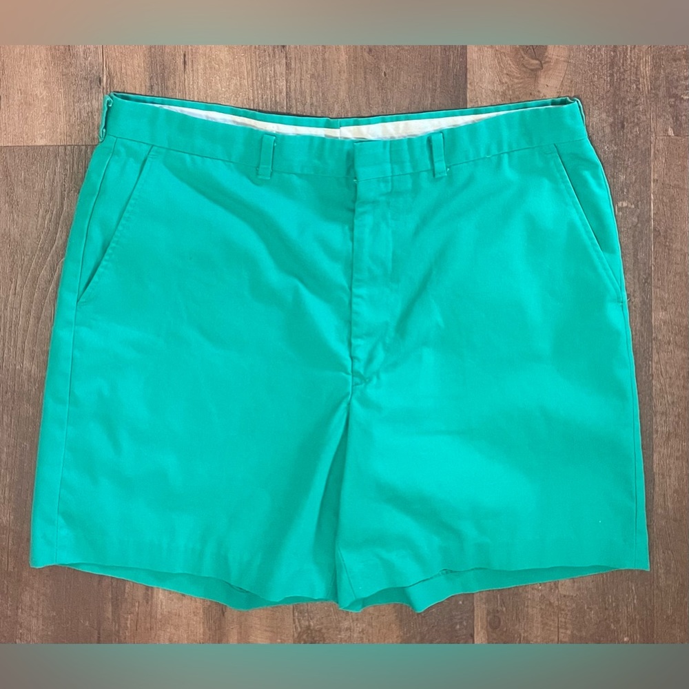 Visa turquoise green blue vintage shorts mens size 36 USA